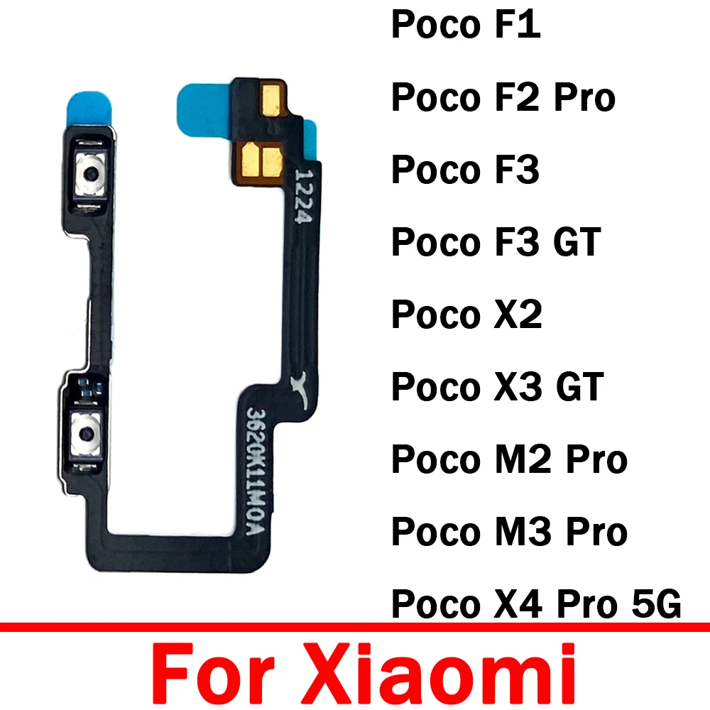 Original New Power Key & Volume Side Button Flex Cable Replacemet Parts For Xiaomi Poco F1 F3 F2 Pro X2 X3 NFC GT C3 M2 M3 Pro
Original New Power Key & Volume Side Button Flex Cable Replacemet Parts For Xiaomi Poco F1 F3 F2 Pro X2 X3 NFC GT C3 M2 M3 Pro