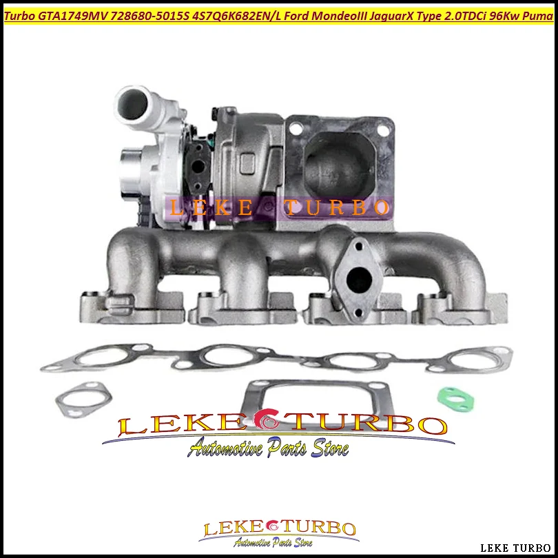 Турбокомпрессор GTA1749MV 728680 728680-5015S 4S7Q6K682EN для Ford Mondeo III Jaguar X Type 2,0 TDCi 96 кВт для Puma 2003 л-
Турбокомпрессор GTA1749MV 728680 728680-5015S 4S7Q6K682EN для Ford Mondeo III Jaguar X Type 2,0 TDCi 96 кВт для Puma 2003 л-