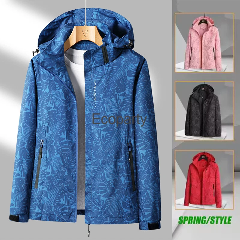 Women Men Spring Autumn Fashion Jacket Camouflage Hooded Waterproof Windbreaker Couples Outdoor Running Sports Breathable Coat
Women Men Spring Autumn Fashion Jacket Camouflage Hooded Waterproof Windbreaker Couples Outdoor Running Sports Breathable Coat