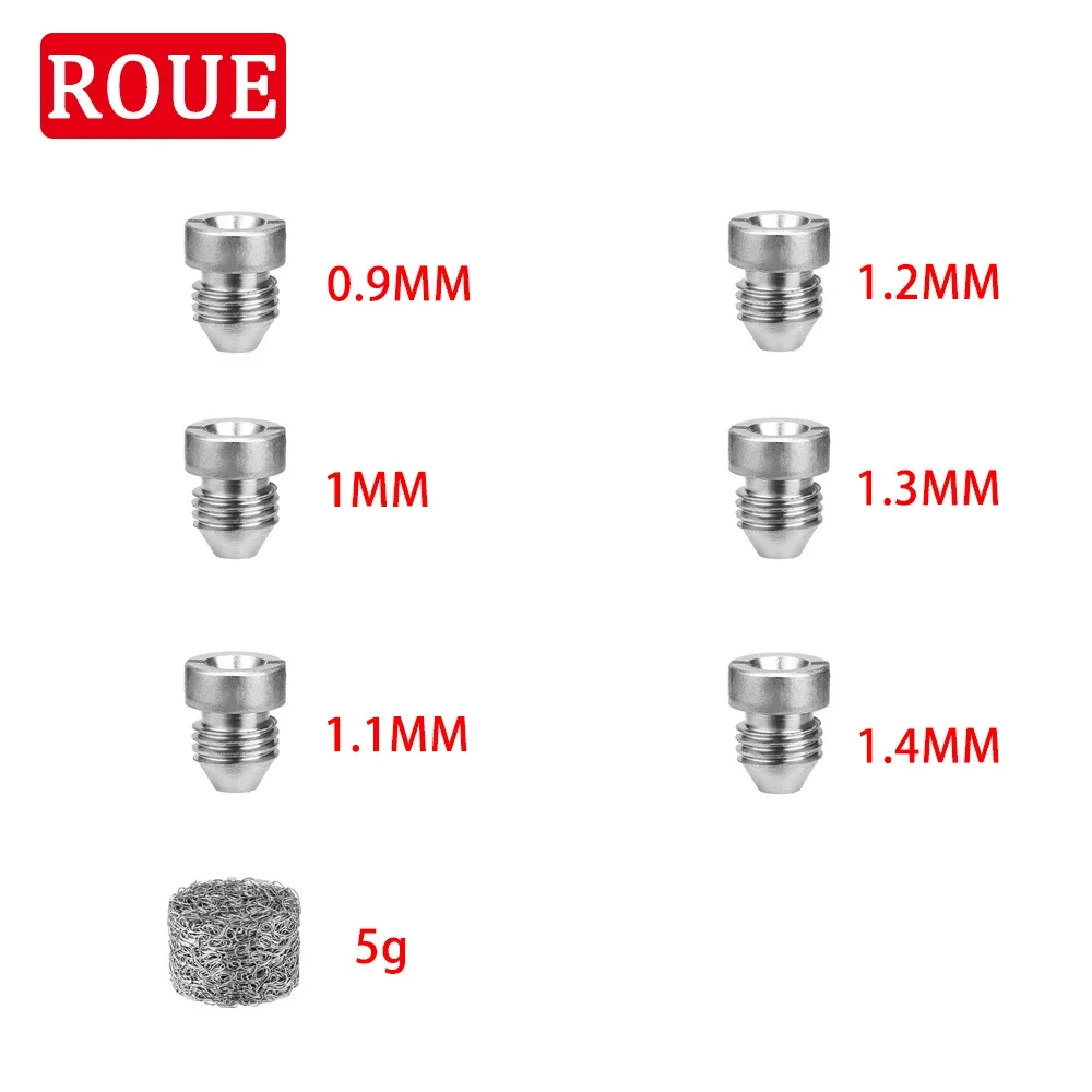 0.9MM-1.4MM Car Wash Accessories For Washer High Pressure Washer Snow Foam Orifice Nozzle Tips + Foam Maker For Snow Foam Lance
0.9MM-1.4MM Car Wash Accessories For Washer High Pressure Washer Snow Foam Orifice Nozzle Tips + Foam Maker For Snow Foam Lance