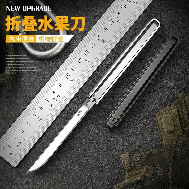 The New Portable Stainless Steel Folding Fruit Knife Is Small, Stable, and Durable, and Can Be Carried with You for Self-defense
The New Portable Stainless Steel Folding Fruit Knife Is Small, Stable, and Durable, and Can Be Carried with You for Self-defense
