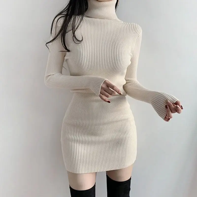 BTQWFD Dresses for Women Turtleneck Sweaters Female Clothing Evening Long Sleeves Party Pullovers 2023 Korean New Autumn Winter
BTQWFD Dresses for Women Turtleneck Sweaters Female Clothing Evening Long Sleeves Party Pullovers 2023 Korean New Autumn Winter