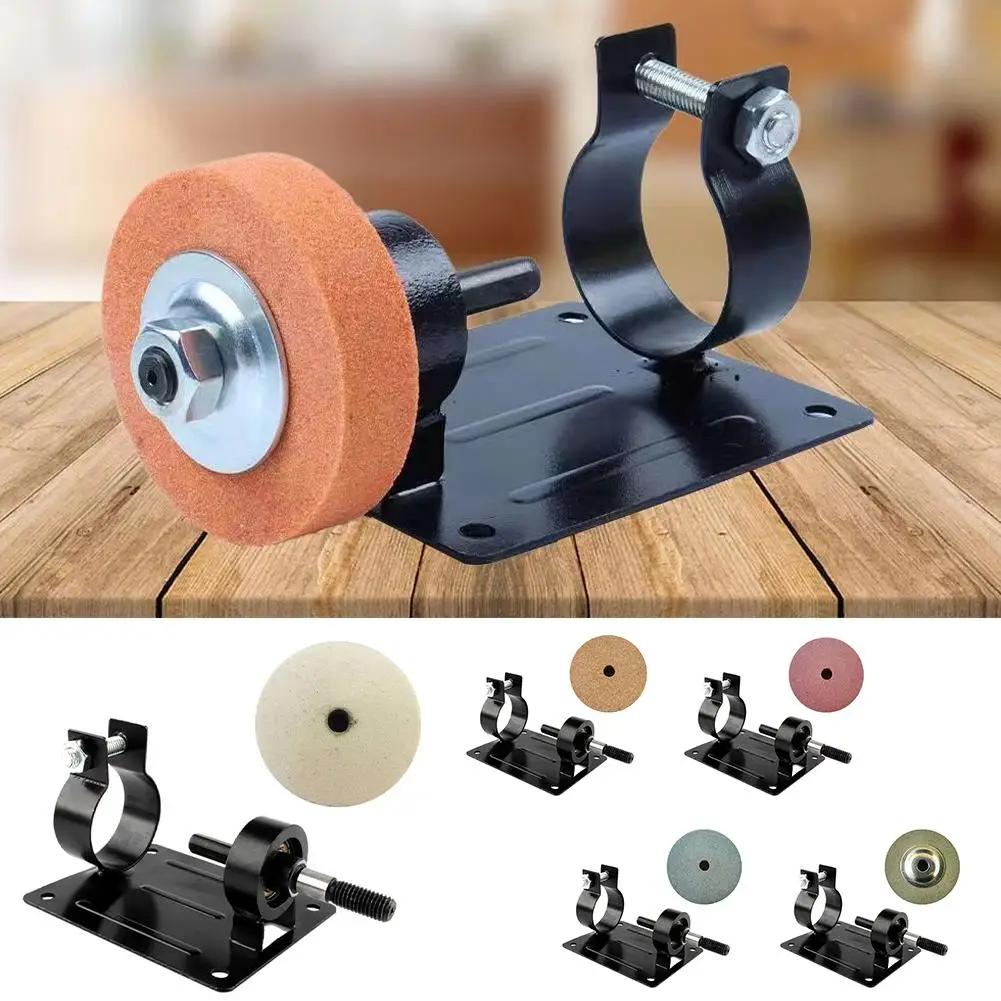 1 Pcs Bracket And 1pcs Grinding Wheel Electric Drill And Machine Grinding Bracket Polishing Grinding Small Wheel Base House F5B6
1 Pcs Bracket And 1pcs Grinding Wheel Electric Drill And Machine Grinding Bracket Polishing Grinding Small Wheel Base House F5B6