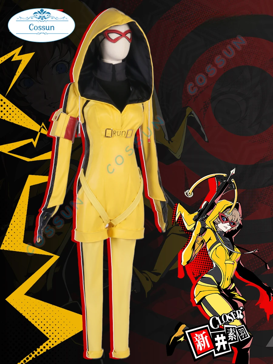 

Game Persona 5：The Phantom X Closer Cosplay Costume Halloween outfits Women New Suit Uniform