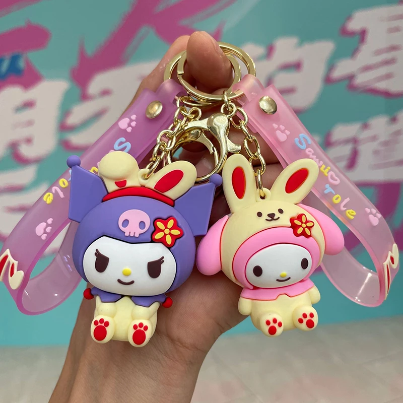 Kawaii Anime Kuromi My Melody Bag Pendant Sanrio Cute Cartoon Cinnamoroll Girly Heart Hello Kitty Keychain Kids Gifts
Kawaii Anime Kuromi My Melody Bag Pendant Sanrio Cute Cartoon Cinnamoroll Girly Heart Hello Kitty Keychain Kids Gifts