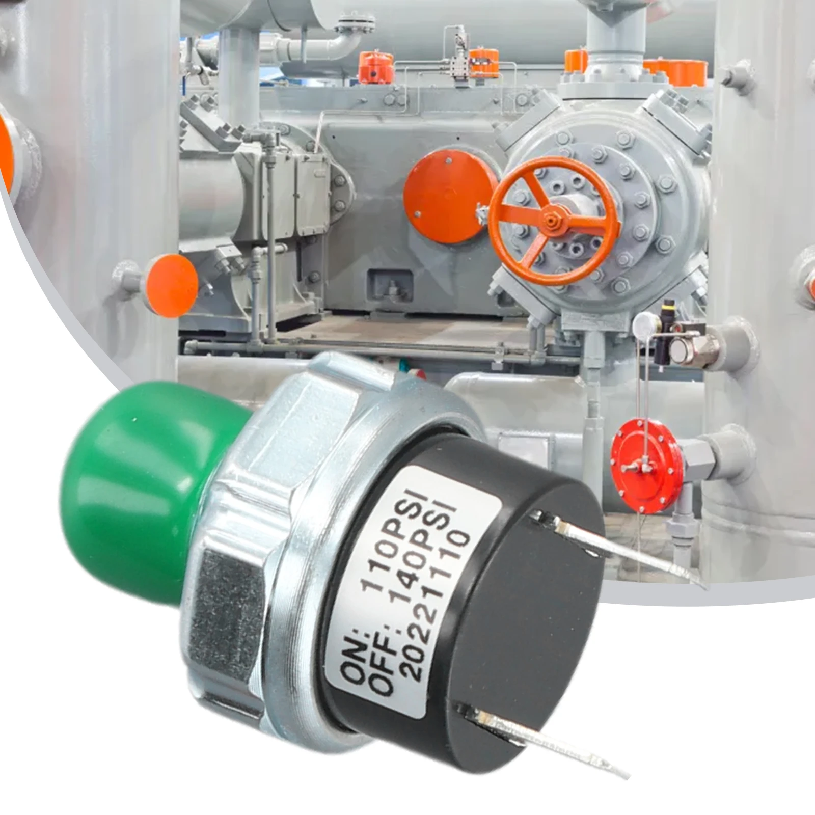 70-100/90-120PSI Air Compressor Pressure Switch 1/4\" NPT 12V/24V For Train Horn Aluminum Alloy Switch Control Switches
70-100/90-120PSI Air Compressor Pressure Switch 1/4\" NPT 12V/24V For Train Horn Aluminum Alloy Switch Control Switches
