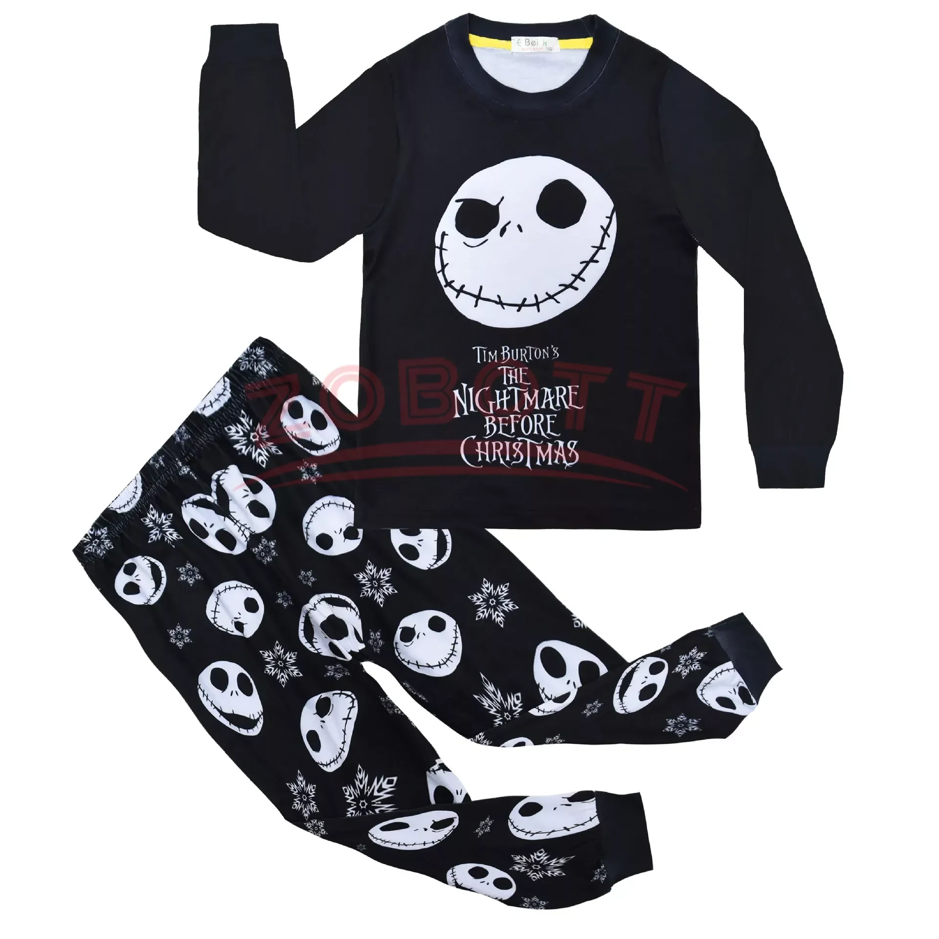 Nightmare before Christmas Cosplay Jack Skellington Pajamas for Boys Cartoon Costumes Halloween Kids Sleepwear
Nightmare before Christmas Cosplay Jack Skellington Pajamas for Boys Cartoon Costumes Halloween Kids Sleepwear
