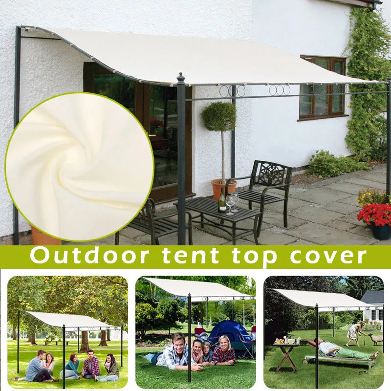 

300D Canvas Waterproof Tent Canopy Top Roof Sun Shelter Cloth Outdoor Cover Outdoor Awnings Jardin Salon De Jardin Exterieur