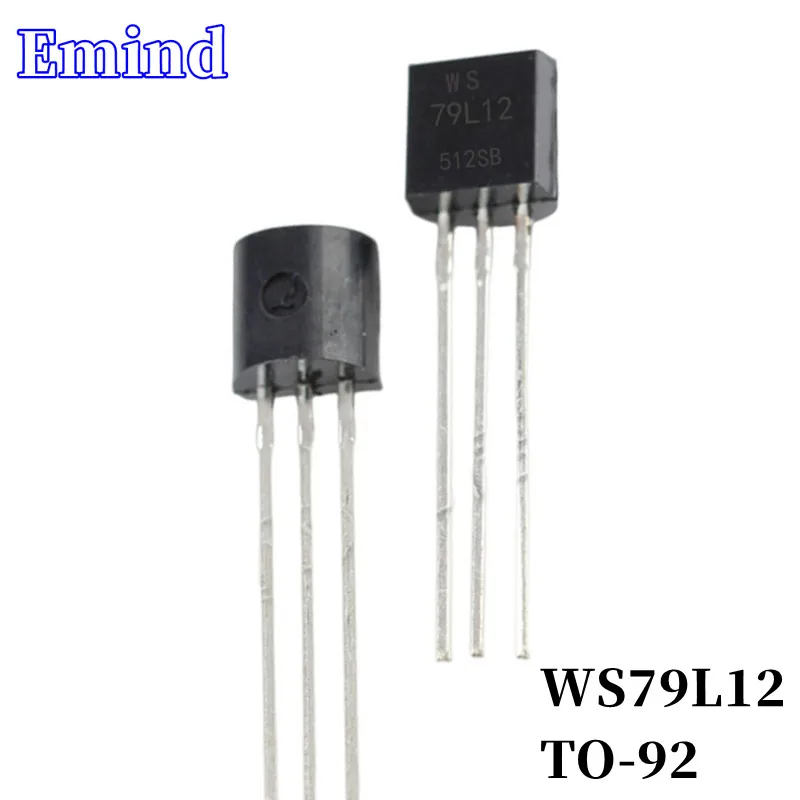 10/30/50Pcs WS79L12 79L12 TO-92 LDO 3-terminal Regulator IC DIP Low Dropout Regulator
10/30/50Pcs WS79L12 79L12 TO-92 LDO 3-terminal Regulator IC DIP Low Dropout Regulator