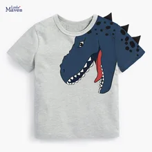 Little Maven Children Summer Baby Girl Clothes Animal Print Tops Brand Dinosuar Design Cotton Soft T Shirt for Kids 2-7 Years
Little Maven Children Summer Baby Girl Clothes Animal Print Tops Brand Dinosuar Design Cotton Soft T Shirt for Kids 2-7 Years