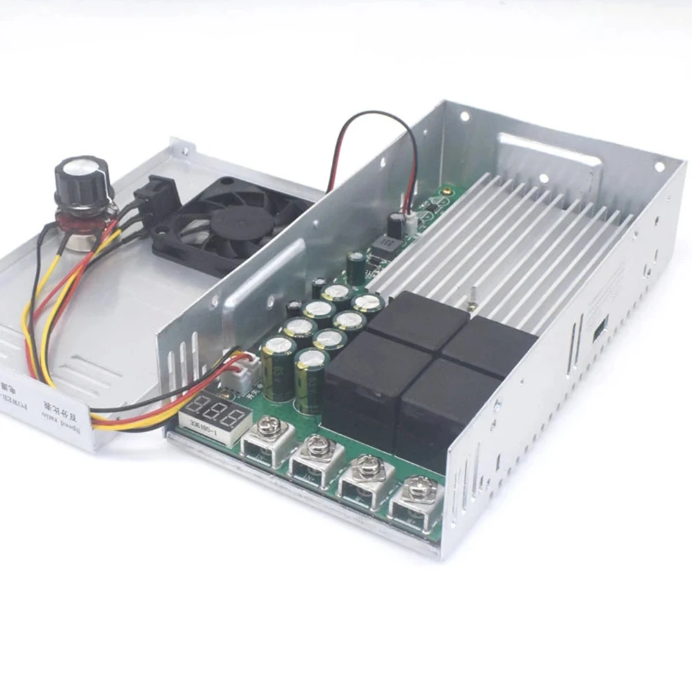 1pcs 200A Governor DC Motor Reducer PWM Controller High-Power Industrial Forward Reverse 12-48V Qudai 200A-S2 Linear Under Load
1pcs 200A Governor DC Motor Reducer PWM Controller High-Power Industrial Forward Reverse 12-48V Qudai 200A-S2 Linear Under Load