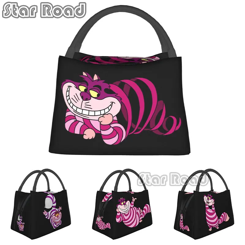 Cute Cheshires Cat Thermal Insulated Lunch Bags Kawaii Resuable Lunch Container for Outdoor Camping Travel Storage Meal Food Box
Cute Cheshires Cat Thermal Insulated Lunch Bags Kawaii Resuable Lunch Container for Outdoor Camping Travel Storage Meal Food Box