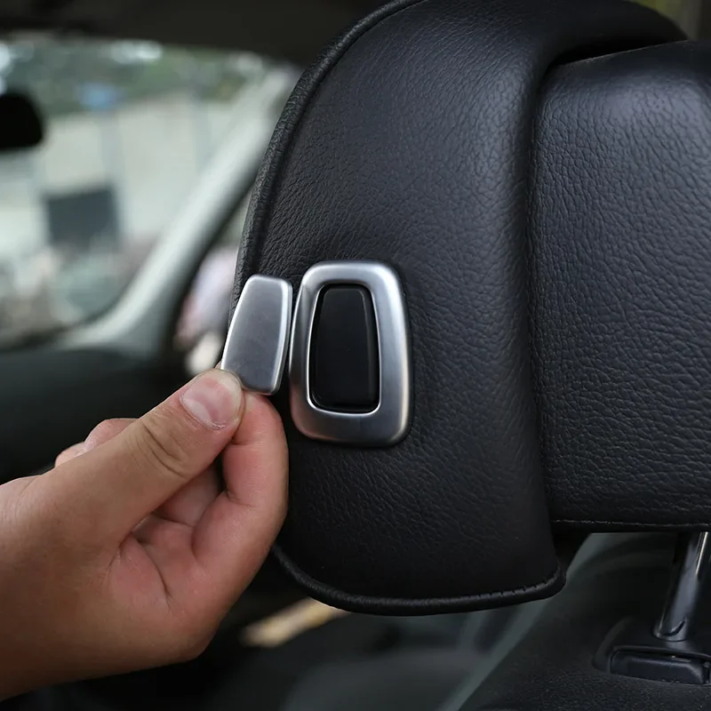 For BMW X3 E83 2009-2010 Car styling ABS chrome Car plated Headrest Buttons Sequins Cover Stickers Interior Car Accessories
For BMW X3 E83 2009-2010 Car styling ABS chrome Car plated Headrest Buttons Sequins Cover Stickers Interior Car Accessories
