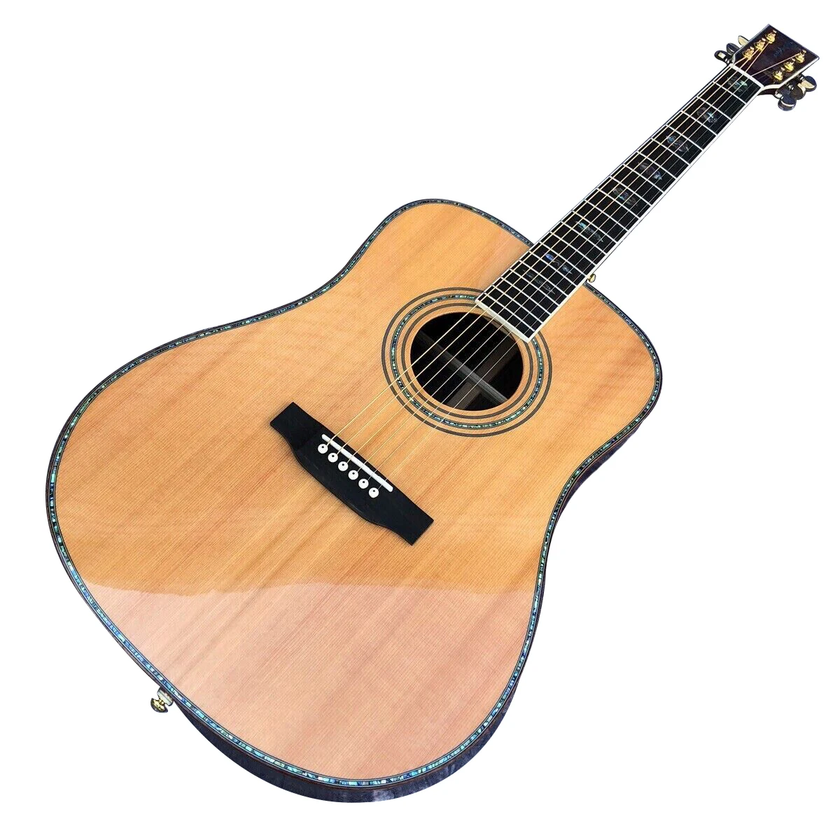 *41 " Solid Cedar Top D style Cocobolo Body Acoustic Guitar Ebony fingerboard *
*41 " Solid Cedar Top D style Cocobolo Body Acoustic Guitar Ebony fingerboard *