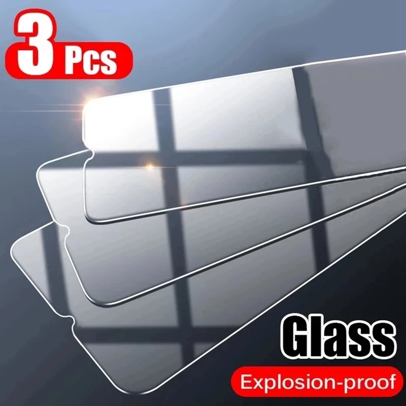 

3Pcs Tempered Glass For Xiaomi Redmi A1 Note 7 10s 11s Mi 10 8 9T 9A SE 9 12 11 Lite 5G NE 10T 11T 12T Pro Screen Protector