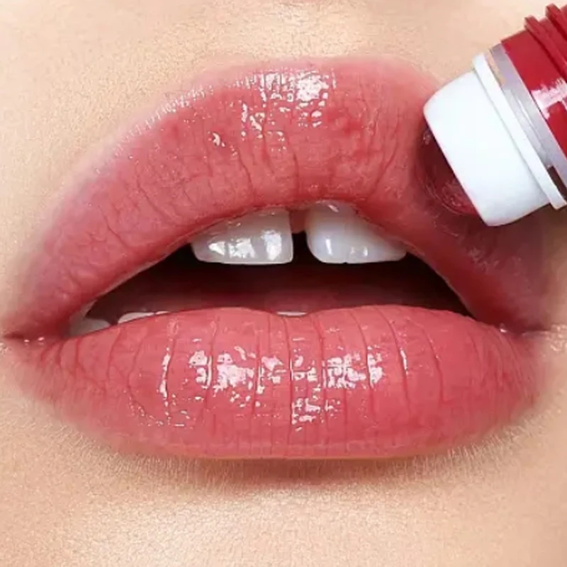 

Cute Flower Lip Balm Lip Makeup Primer Moisturizing Clear Transparent Roll-on Lip Oil Long Lasting Hydrating Lip Gloss Cosmetics