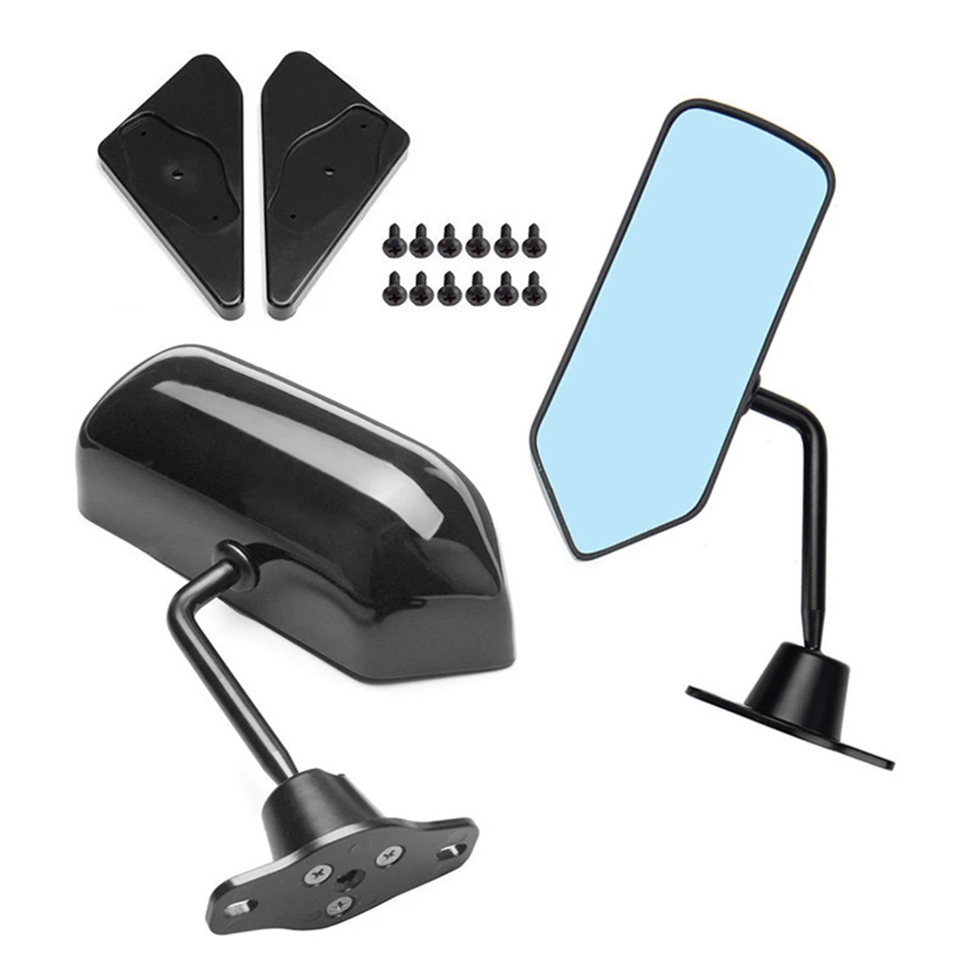 1 Pair Universal F1 Style Car Side Rearview Mirrors Door Wing Rear View Mirror for Benz Honda Ford ABS Carbon Fiber Look
1 Pair Universal F1 Style Car Side Rearview Mirrors Door Wing Rear View Mirror for Benz Honda Ford ABS Carbon Fiber Look