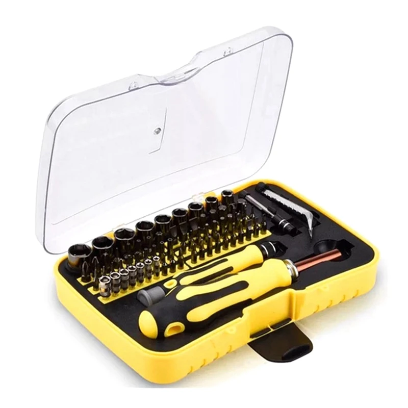 70-In-1 Screwdriver Tool Set Household Disassembly Telecommunications Special Sleeve Combination Sleeve Easy Install Easy To Use
70-In-1 Screwdriver Tool Set Household Disassembly Telecommunications Special Sleeve Combination Sleeve Easy Install Easy To Use