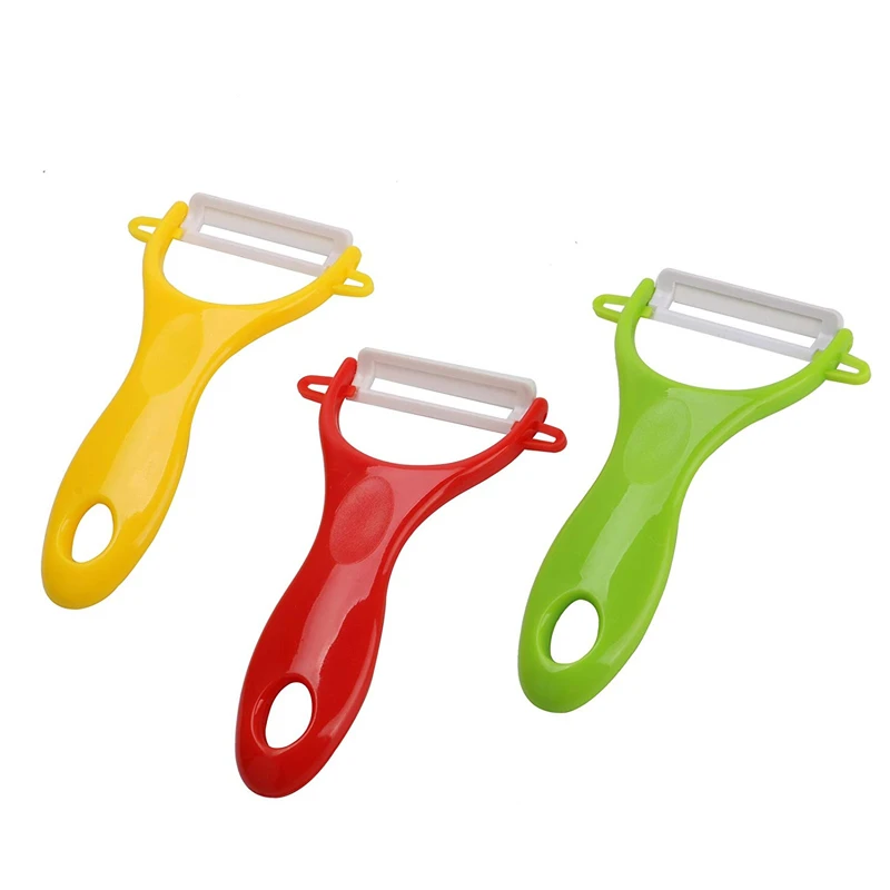 LMETJMA Ceramic Peeler 4 Color Vegetable Fruit Peeler Kitchen Potato Carrot Cucumber Peeler Peeling Kitchen Gadgets KC0113
LMETJMA Ceramic Peeler 4 Color Vegetable Fruit Peeler Kitchen Potato Carrot Cucumber Peeler Peeling Kitchen Gadgets KC0113