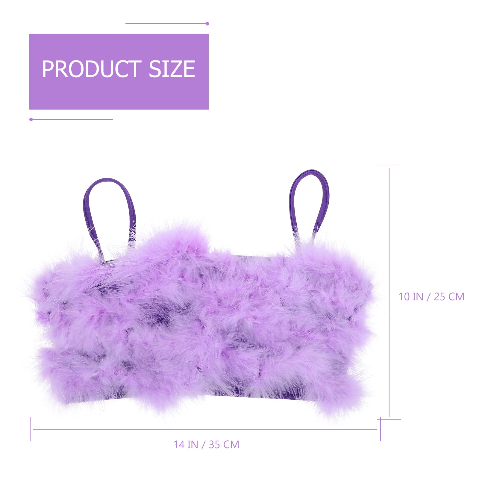 Vest Tube Strap Camisole Women's Tops Sleeveless Crop Womens Camisoles for Faux Fur Party
Vest Tube Strap Camisole Women's Tops Sleeveless Crop Womens Camisoles for Faux Fur Party