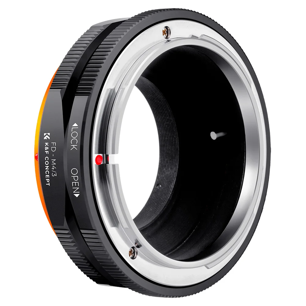 

K&F Concept FD-M4/3 FD Lens to M43 MFT Camera Mount Adapter for Canon FD to M4/3 Olympus PEN and Panasonic Lumix Cameras Body