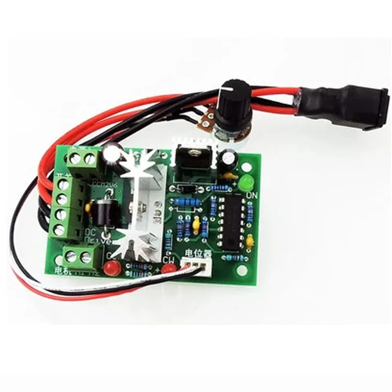 1~50Pcs CCM2 DC Motor Speed Controller 10V12V24V30V Forward and Reverse PWM DC Controller 120W
1~50Pcs CCM2 DC Motor Speed Controller 10V12V24V30V Forward and Reverse PWM DC Controller 120W