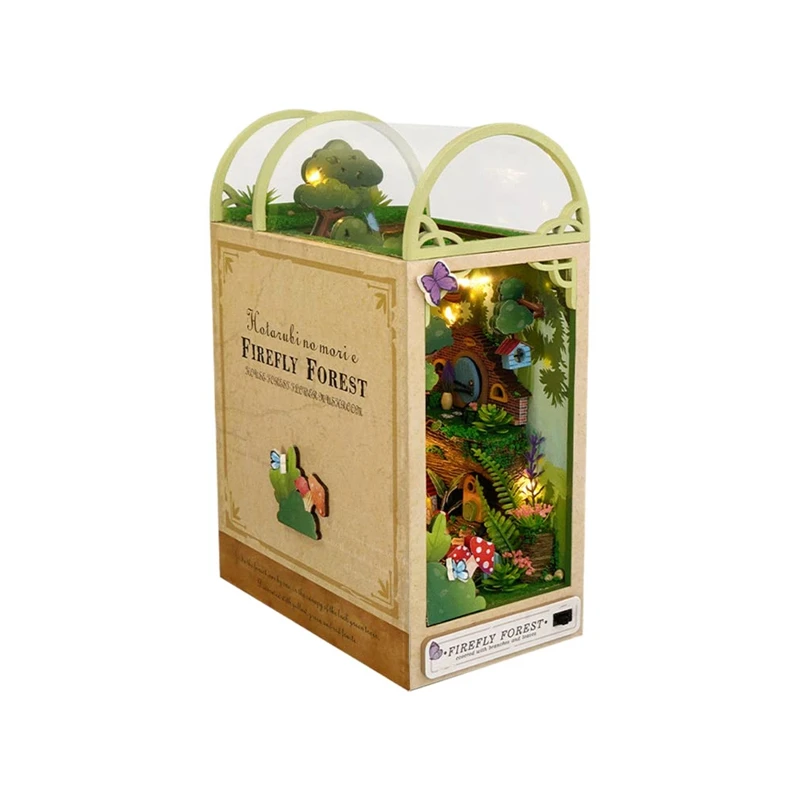 3D Wooden Book Stand Puzzle DIY Miniature House Kit Book Model Building Kit With Lights DIY Doll House Kits For Adults Durable
3D Wooden Book Stand Puzzle DIY Miniature House Kit Book Model Building Kit With Lights DIY Doll House Kits For Adults Durable