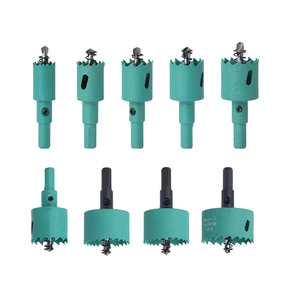 16-50mm Bimetal Wood Hole Saw Drill Bit HSS M42 Woodworking Cutting Metal Plastic Iron Wood Board Hand Tools
16-50mm Bimetal Wood Hole Saw Drill Bit HSS M42 Woodworking Cutting Metal Plastic Iron Wood Board Hand Tools
