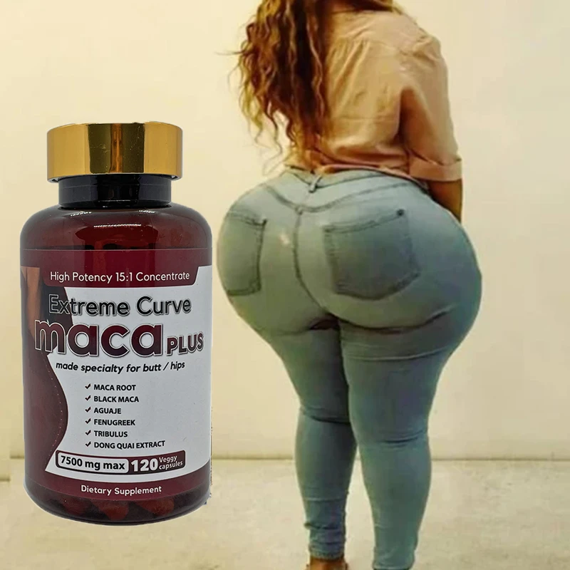 

1 bottle Hip lifting capsule Ultimate Maca Buttock Butt Enhancement Pills Shaping buttocks compact health food