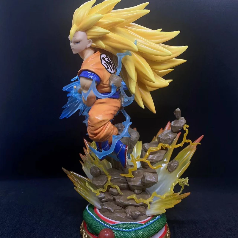 

25cm Hot Anime Dragon Ball Doll Sun Wukong Doll Action Statue Super Saiyan Handmade Pvc Children's Toy Series DX Version Gifts