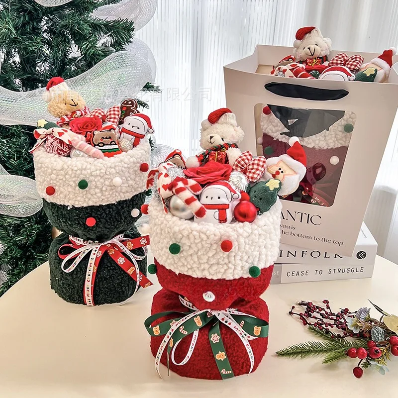 Christmas Halloween Plush toys Bouquet Doll Toys Stuffed Hallowmas Birthday Christmas Valentine Gifts for girls Christmas Eve
Christmas Halloween Plush toys Bouquet Doll Toys Stuffed Hallowmas Birthday Christmas Valentine Gifts for girls Christmas Eve