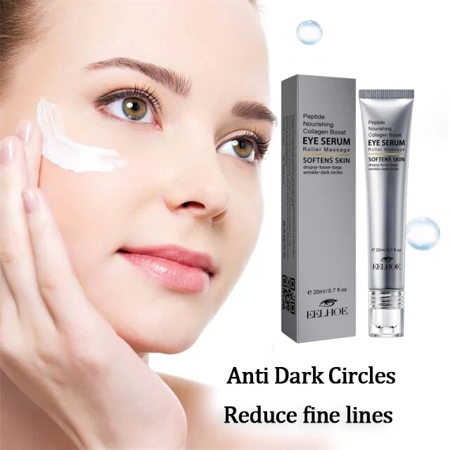 Anti Dark Circles Eye Serum eye bag Peptide Eye Serum Anti Wrinkle Face Care Roller Massager Eye Care korean Eye skin serum
Anti Dark Circles Eye Serum eye bag Peptide Eye Serum Anti Wrinkle Face Care Roller Massager Eye Care korean Eye skin serum