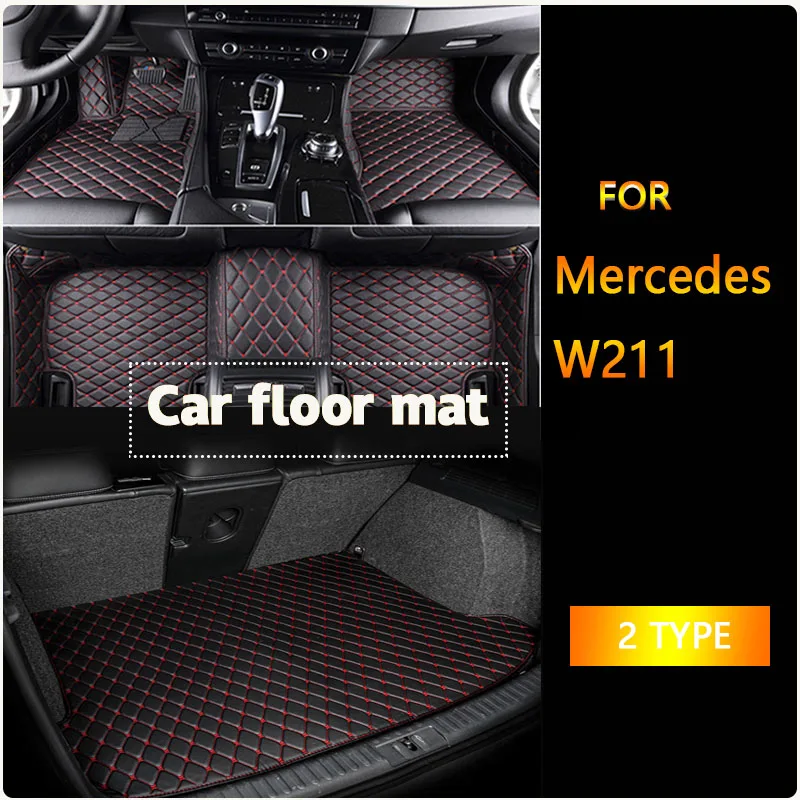 Автомобильные коврики для Mercedes W211 2005-2009, Прямая поставка, аксессуары для интерьера автомобиля, 100%, кожаные коврики, коврики, подставки для ног
Автомобильные коврики для Mercedes W211 2005-2009, Прямая поставка, аксессуары для интерьера автомобиля, 100%, кожаные коврики, коврики, подставки для ног