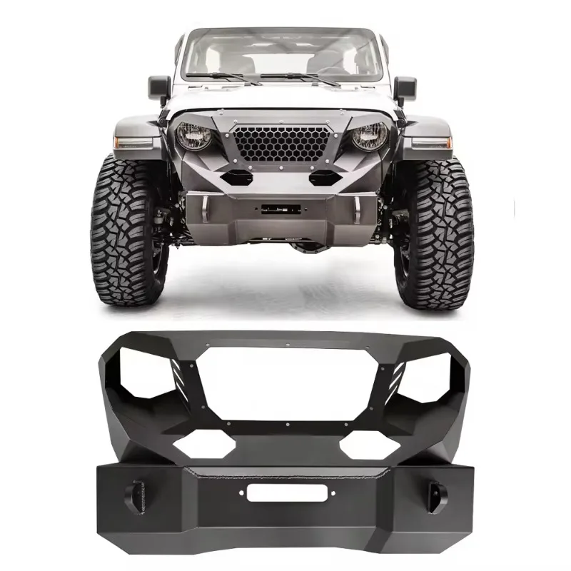 

Front Grumper Front Bumper for 18-22 Jeep Wrangler JL & Gladiator JT