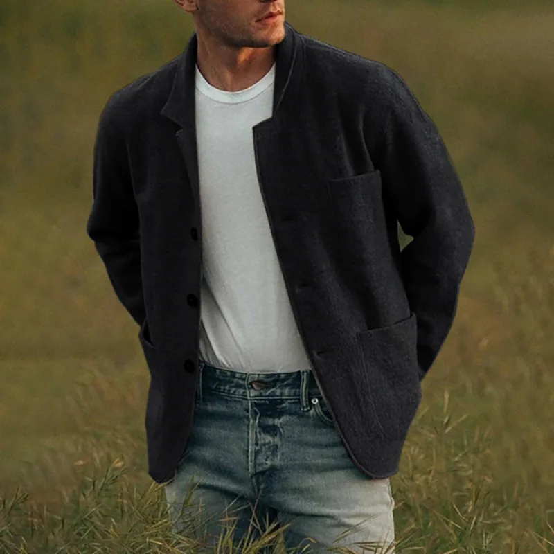 Men's Jackets Solid Color Trend of Spring and Autumn Fashion Jacket Coat British Style Casual Versatile Tops New Men Clothing
Men's Jackets Solid Color Trend of Spring and Autumn Fashion Jacket Coat British Style Casual Versatile Tops New Men Clothing