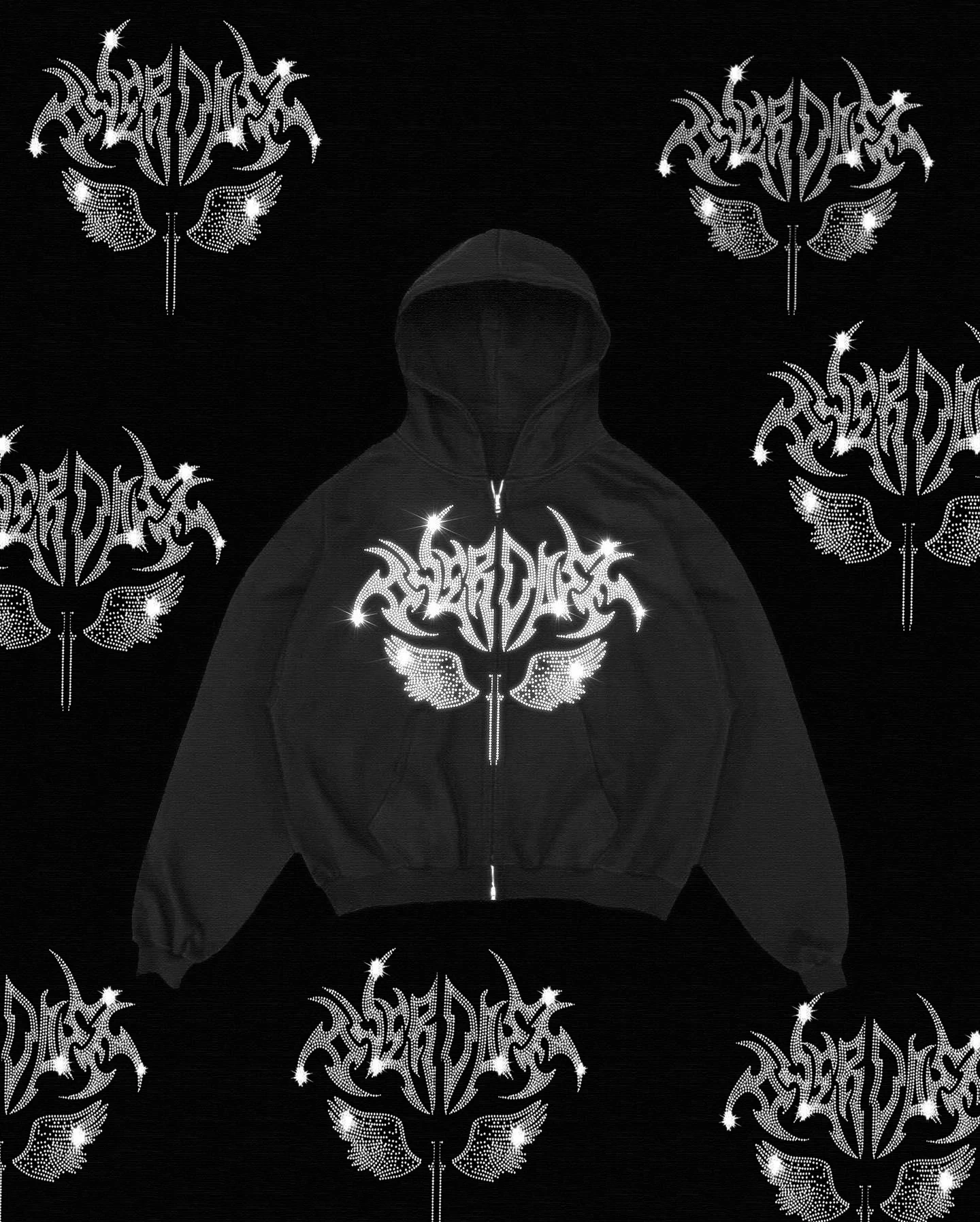 Y2K Rhinestone Skeleton Zip Up Oversized Sweatshirts 2023 autumn Goth Hoodies Women Grunge Hooded Jacket Streetwear Y2K clothing
Y2K Rhinestone Skeleton Zip Up Oversized Sweatshirts 2023 autumn Goth Hoodies Women Grunge Hooded Jacket Streetwear Y2K clothing