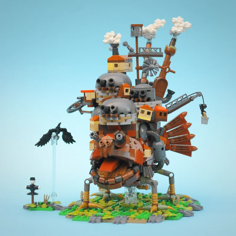 MOC kreative serie Moving Castle kompatibel kleinen partikel montiert spielzeug baustein ziegel kinder geburtstag geschenk model
MOC kreative serie Moving Castle kompatibel kleinen partikel montiert spielzeug baustein ziegel kinder geburtstag geschenk model