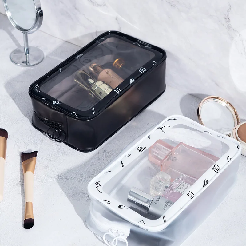 Pvc Transparent Makeup Bag Wholesale Zipper Bag New Cosmetics Storage Bag Travel Large Capacity Wash Bag
Pvc Transparent Makeup Bag Wholesale Zipper Bag New Cosmetics Storage Bag Travel Large Capacity Wash Bag