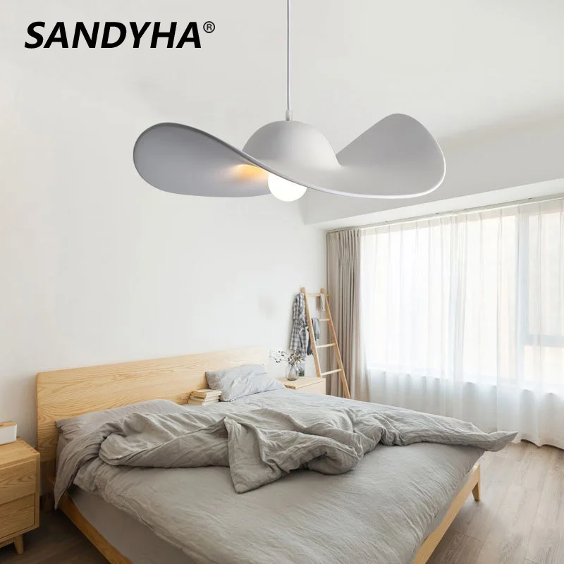 Modern Creative Hat Design Led White Pendant Lamp Lustre Salon Fashion Chandelier for Dining Room Study Lighting Home Decoration
Modern Creative Hat Design Led White Pendant Lamp Lustre Salon Fashion Chandelier for Dining Room Study Lighting Home Decoration