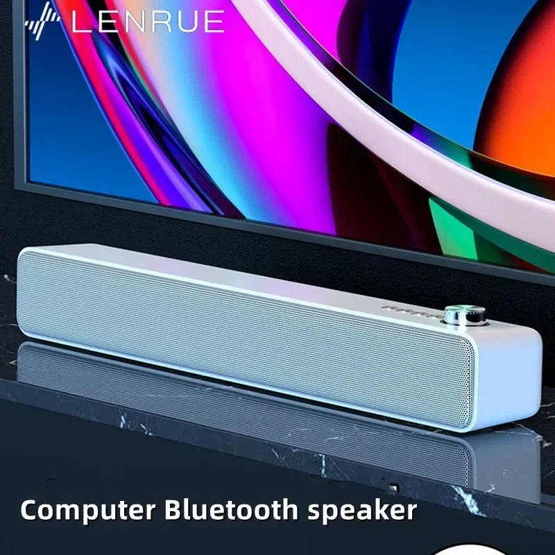 

Portable Computer Speakers AUX Wired Wireless Blue Tooth E-sports Speaker PC/TV Home Theater System 4D Stereo Surround Sound Bar