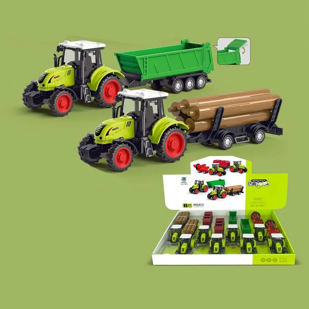 

Plastic Inertia Agricultural Engineering Vehicle Rice Truck Construction Engineering Simulation Farm Transport Vehicle