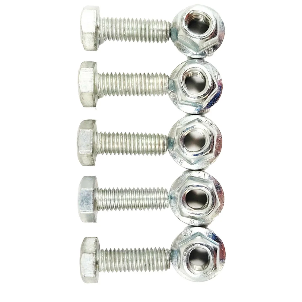 5 Sets Shear Pin Bolts And Nuts 90119-V45-A00 For Honda Auger Shear Pin Fits HSS724A HSS928A HSS1332A Power Equipment Parts
5 Sets Shear Pin Bolts And Nuts 90119-V45-A00 For Honda Auger Shear Pin Fits HSS724A HSS928A HSS1332A Power Equipment Parts