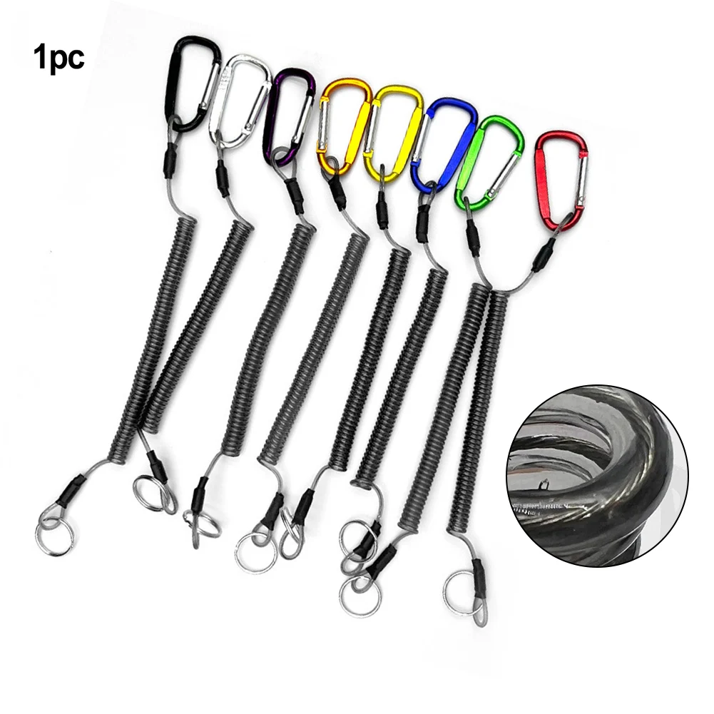 1pc Wire Spring Rope Fishing Missed Rope Anti-lost Spiral Spring Lure Pliers Lanyard Wire Spring Rope Fishing Accessories
1pc Wire Spring Rope Fishing Missed Rope Anti-lost Spiral Spring Lure Pliers Lanyard Wire Spring Rope Fishing Accessories