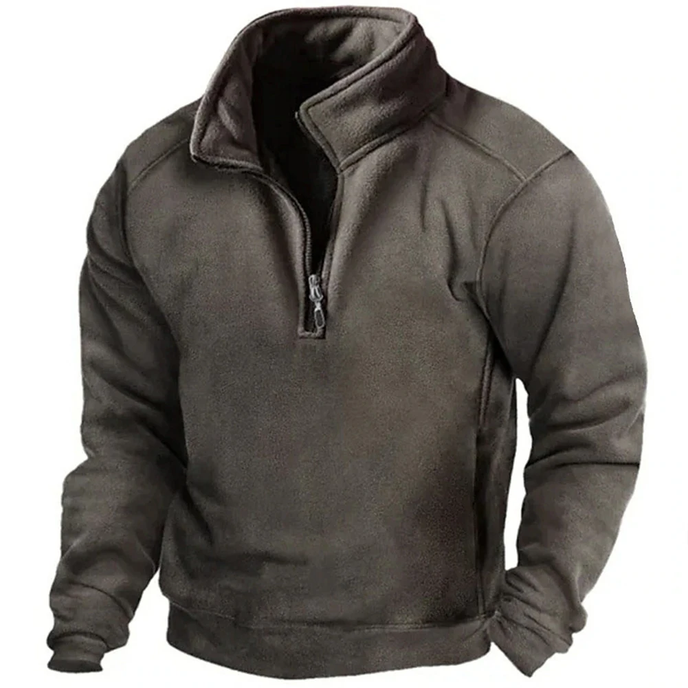 Mens Sweatshirts Top T-Shirt Pullover Full Sleeve Long Sleeve Slim Stand Collar Casual Comfortable Soft Warm Daily Outdoor
Mens Sweatshirts Top T-Shirt Pullover Full Sleeve Long Sleeve Slim Stand Collar Casual Comfortable Soft Warm Daily Outdoor