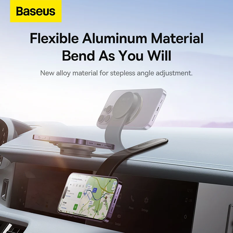 

Baseus C02 Pro Series Magnetic Wireless Charging Car Mount Cluster Black