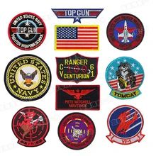 Top Gun Flight Test MAVERICK Ranger Patch Vf-1 VX-31 Tomcat US Navy Fighter Weapon School Squadron Badge Patches for Jacket
Top Gun Flight Test MAVERICK Ranger Patch Vf-1 VX-31 Tomcat US Navy Fighter Weapon School Squadron Badge Patches for Jacket
