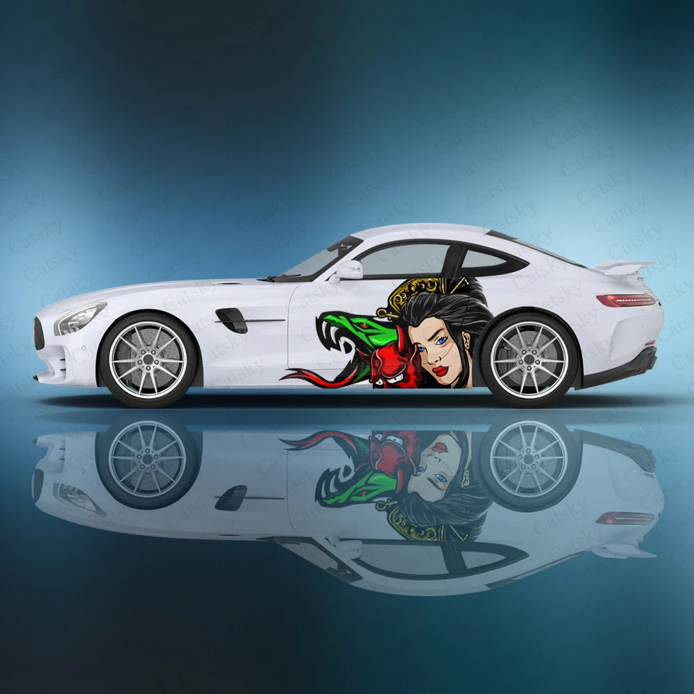 Snake warrior Geisha Vehicle Livery Sticker Comic Side Graphic Sticker Vinyl Sticker Universal Size Packing Sticker custom DIY
Snake warrior Geisha Vehicle Livery Sticker Comic Side Graphic Sticker Vinyl Sticker Universal Size Packing Sticker custom DIY