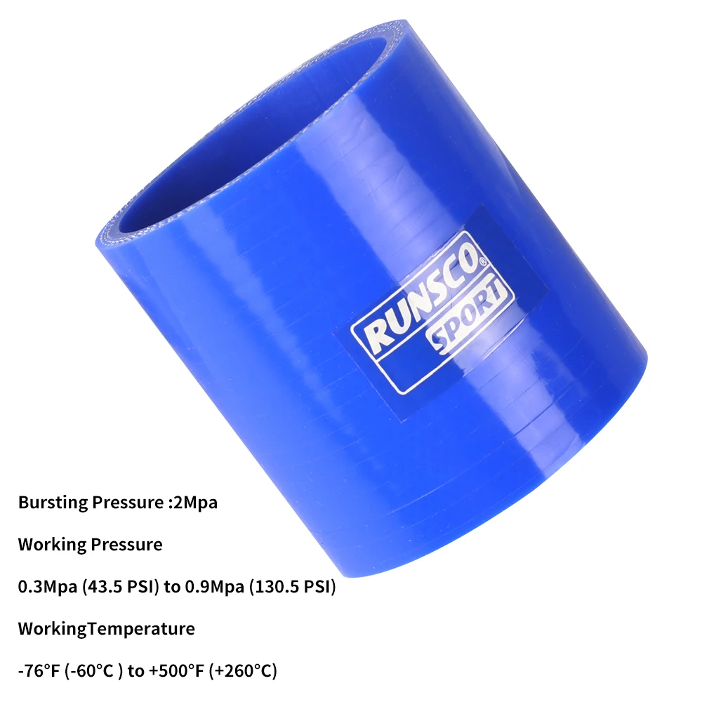 Silicone Txubing Hose Intercooler Turbo Intake Pipe Coupler Hose Universal Straight ID 45/51/63/76/89mm Length 76mm 
Silicone Txubing Hose Intercooler Turbo Intake Pipe Coupler Hose Universal Straight ID 45/51/63/76/89mm Length 76mm