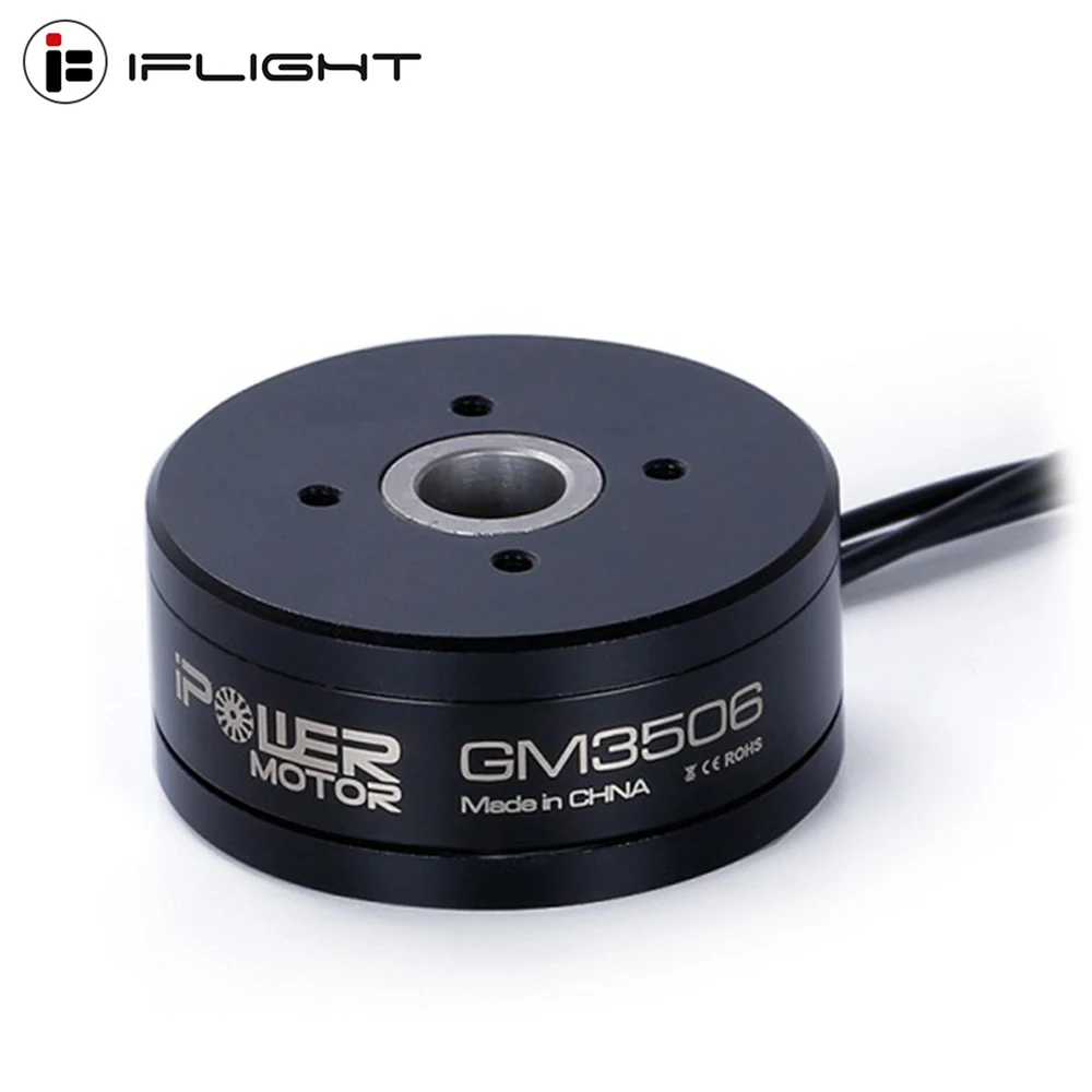 IFlight IPower Motor GM3506 130T With AS5048A Encoder 3506 Hollow shaft Brushless Gimbal Motor for SLR Camera Stabilization
IFlight IPower Motor GM3506 130T With AS5048A Encoder 3506 Hollow shaft Brushless Gimbal Motor for SLR Camera Stabilization