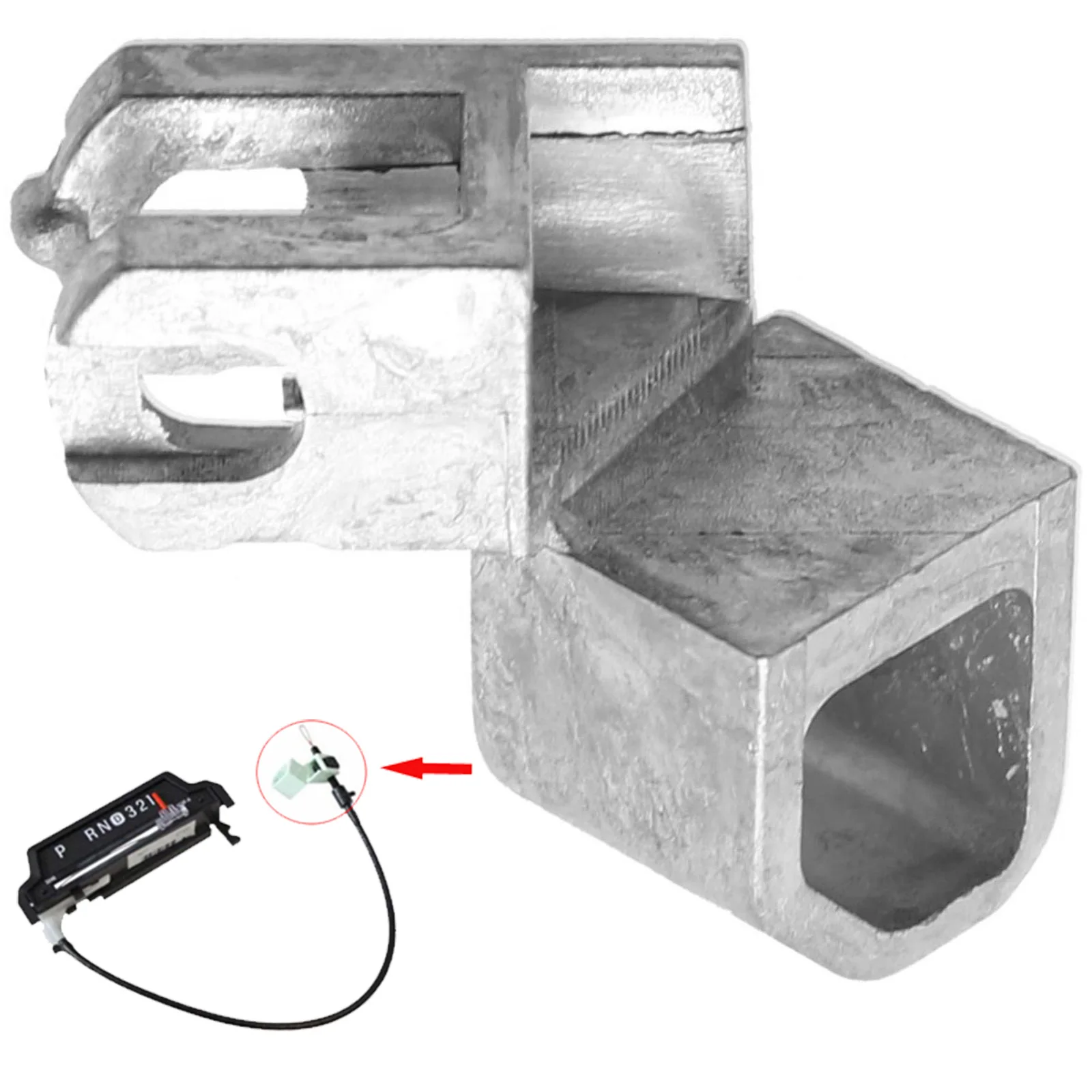 1x Metal Automatic Transmission Shift Indicator Cable Bracket For Ford F150 E150 F250 1997-2003 #83244 Direct Replacement
1x Metal Automatic Transmission Shift Indicator Cable Bracket For Ford F150 E150 F250 1997-2003 #83244 Direct Replacement